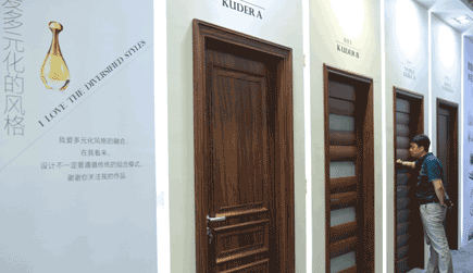 广州建博会尚品本色展位