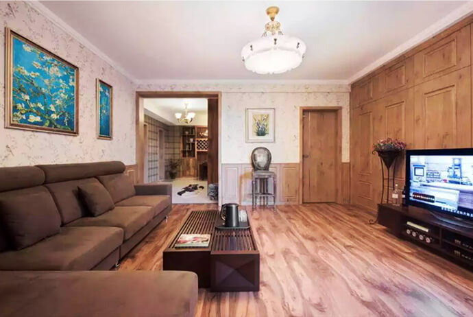 霍尔茨墙板、吊顶、等整体家装定制产品效果图五