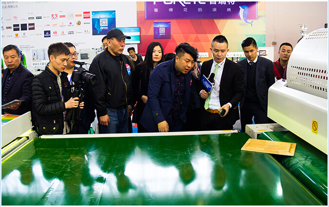 中国木门技术联盟专家走进磨克研磨系统&科霖环保设备展位二
